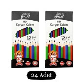 Gen-Of HB Köşeli Kurşun Kalem (GEN-6000) 24 Adet thumbnail 1