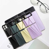 Galaxy Z Flip 3 Zore 3D Standart 2 in 1 Arka Koruyucu - 11