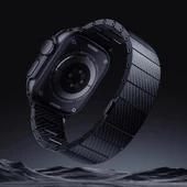 Apple Watch 7 41mm Zore KRD-90 600D Karbon Fiber Kordon - 8