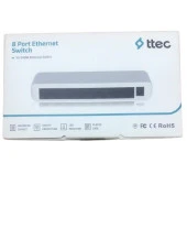 Ttec 08100SW 8 Portlu, 10/100 Fast Ethernet, Tak Çalıştır Switch thumbnail 4