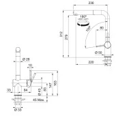 Franke Active Plus Doccia 2.0 Spiralli Armatür Krom Mutfak Eviye Bataryası - 4