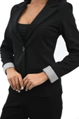 Kadın Tek Düğme Detaylı Blazer Ceket 5522 - 6