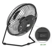 Hadron HDX7252 18cm Metal Masaüstü Usb Vantilatör - 3