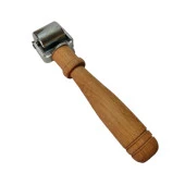 Yapıştırıcı Presleme Silindiri 5 cm Deri El Aleti - 2