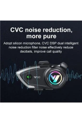 Kask Intercom Bluetooth Kulaklık Y80 Bluetooth Motosiklet Kulaklık 5.3 Motosiklet Kulaklık - 3