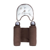 Sevi Bebe Kafa Şekillendirici Yastık & Yan Yatış Yastığı Kuş Desen - 2