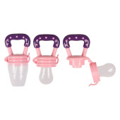 Sevi Bebe Silikon Meyve Emziği & Diş Kaşıyıcı Pembe - 3