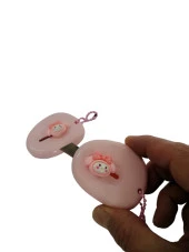 SRTfootcare (1 Adet PEMBE) Sevimli Emojili Mini Maket Bıçağı - 4