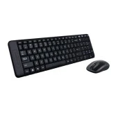 LOGITECH MK220 Kablosuz Q Trk Siyah Multimedya Klavye - Mouse Set 920-003163 - 1