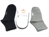 Gamelu Pamuk Çorap 3 adet Unisex Kısa Tenis Çorap thumbnail 1