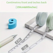 1 Adet Plastik Ölçü Bandı, 1.5 Metre, Giysi Ölçü Bandı - 7