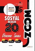 5. Sınıf Sosyal Bilgiler Zoom Serisi 20 Deneme Günay Yayınları - 1