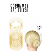 DEPOKON Saç Filesi Görünmez 12 ADET - 2