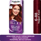 Palette Göz Alıcı Renkler Saç Boyası 6-88 Yoğun Kızıl thumbnail 1