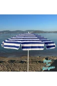 Plaj Şemsiyesi (Pamuk Kumaş) Deniz, Balkon, Bahçe (Bidonsuz) 2 Metre, 10 Telli - 3