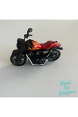 Çek Bırak Metal Küçük Boy Kırmızı Renk Motosiklet thumbnail 1