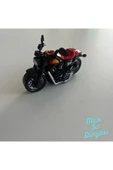 Çek Bırak Metal Küçük Boy Kırmızı Renk Motosiklet thumbnail 3