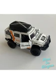 Çek Bırak Metal Beyaz Renk Araba Offroad Jeep Kapılar Açılır Araba thumbnail 1