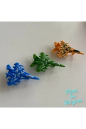 3 Lü Çek Bırak Savaş Uçağı - Mavi Su Dünyası - 1