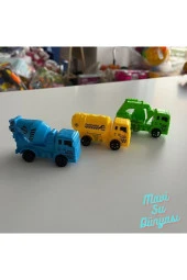 3 Lü Çek Bırak İş Makinası - Mavi Su Dünyası thumbnail 1