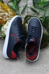 U.S. Polo Assn. Costa Lacivert Kırmızı Orijinal Ürün Sneaker Erkek Ayakkabı - 6