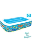 Havuz Jumbo Okyanus Desenli 229 Cm x 152 Cm - 1