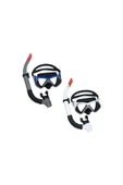 Yetişkin Dominator Pro Şnorkel Set Beyaz Renk 14 Yaş Üzeri - Mavi Su Dünyası - 3