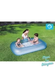Havuz Dikdörtgen Mavi Renk 165 Cm x 25 Cm - 1