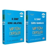 Editör Yayınları 8.Sınıf VIP Tüm Dersler Konu ve Soru Seti 2 Kitap - 1