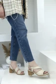 Feles Ortapedik Arkası Açık Kadın Sandalet Ayakkabı thumbnail 7