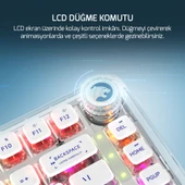 GamePower Gasket Pro X RGB Wireless/Bluetooth/Kablolu Mekanik Hot-Swap Yağlı Switch Gasket Gaming Klavye thumbnail 8