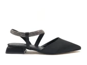 Feles Şerit Taş Detaylı Kadın Klasik Babet Ayakkabı thumbnail 9