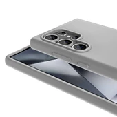 Samsung Galaxy S24 Ultra Kılıf Magsafe Şarj Özellikli Sıvı Teknolojili Silinebilir Sert Kivi Kapak thumbnail 4