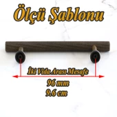 Doruk 96 mm Eskitme Antik Sarı Renk Mobilya Mutfak Çekmece Kapak Dolap Dolabı Kulpu Kulbu Kulpları thumbnail 2