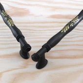 Sardis Gerçek Porselen Mat Siyah 160 mm Mobilya Mutfak Kulp Çekmece Dolap Kulplar Kulpu Kulbu - 6