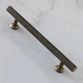 Doruk 128 mm Eskitme Antik Sarı Metal Mobilya Mutfak Çekmece Dolap Dolabı Kulpu Kulbu Kulpları thumbnail 5