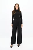 Kadın Palazzo Cep Detaylı Pantolon 6270-24 - 2