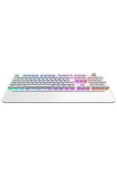 Rampage Hydra R6 Full RGB LED BEYAZ Gaming Pro RED Switch Q Aluminyum Kaplama Multimedia Mekanik Klv - 2