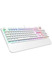 Rampage Hydra R6 Full RGB LED BEYAZ Gaming Pro RED Switch Q Aluminyum Kaplama Multimedia Mekanik Klv - 3