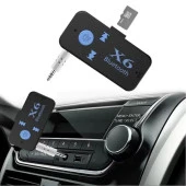 Hadron HD9004 Hafıza Kart Yuvalı Aux Araç Muzik Bluetooth Dongle - 3