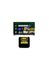 4k Android Tv Box - Ip.tv / Full Paket Yayın - Akıllı Tv Kutusu - Internet Tv / Medıa Player - 1