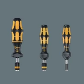 Wera 7400 Serisi ESD Kraftform Ayarlanabilir Torklu Tornavida (0,1-3,0 Nm),Rapidaptor Hızlı Uç Değiştirme Mandrenli, 743 - 3