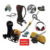 Forza Bc520tf-2 Marşlı Benzinli Motorlu Sırt Tırpanı - 1