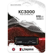 Kingston Kc3000 Skc3000s/512G Pcı-Express 4.0 512 Gb M.2 Ssd - 3