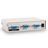 S-LINK 2port MSV-1215 2x 15pin DSub 1920x1440 150mhz Vga,Video Splitter thumbnail 2