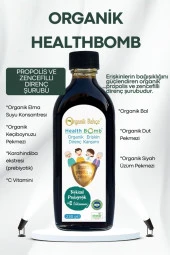 Healthbomb - Organik Propolis Ve Zencefilli Erişkin Direnç Şurubu - 1