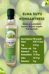 Soğuk Sıkım Karadut Özü - Keçiboynuzu Özü - Nar Ekşisi - Elma Sirkesi - Elma Konsantresi 5 x 680 gr - 4