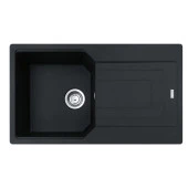 Franke Urban UBG 611-86 Nero Granit Eviye-Active Plus Doccia 2.0 Nero Batarya Seti thumbnail 2