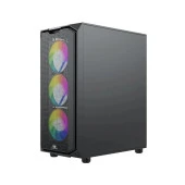 GAMEBOOSTER 750W 80+ BRONZE PB-P521B Gaming Mid-Tower PC Kasası thumbnail 3