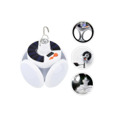 Güneş Enerjili  Taşınabilir Işık Yüksek Güç Şarj Edilebilir Led Lamba Açık hava Aydınlatması - 1